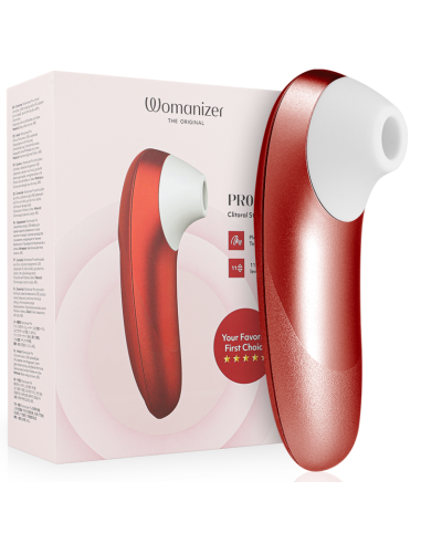 WOMANIZER - PRO VIBRANT ESTIMULADOR DE CLÍTORIS BURDEOS Para Clítoris