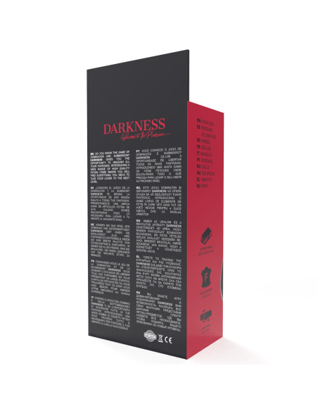 DARKNESS - MORDAZA CON GANCHO NEGRO Mordazas