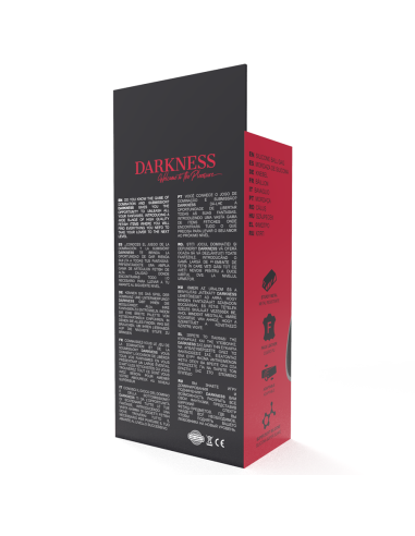 DARKNESS - MORDAZA SILICONA NEGRO Mordazas