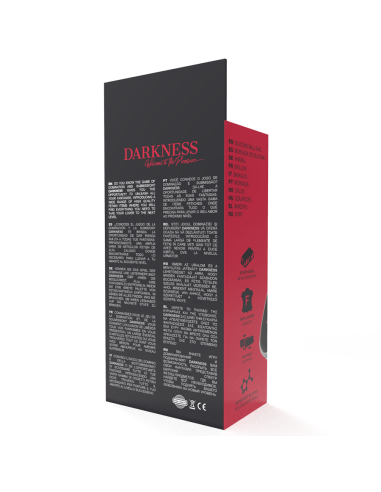 DARKNESS - MORDAZA SILICONA ROJO Mordazas