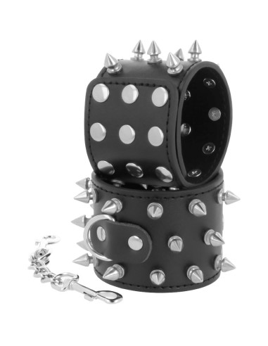 DARKNESS - SKULLS AND BONES ESPOSAS CON PINCHOS NEGRO Esposas