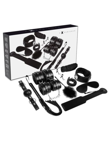 EXPERIENCE - BDSM FETISH KIT SERIE BLACK Kits juguetes sexuales