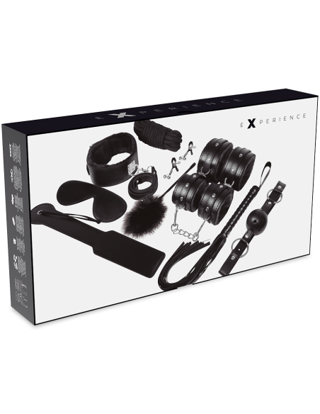 EXPERIENCE - BDSM FETISH KIT SERIE BLACK Kits juguetes sexuales