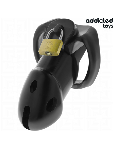 ADDICTED TOYS LOCKED - UNBROKEN DEN JAULA PARA PENE 9,8 CM Jaulas Pene BDSM