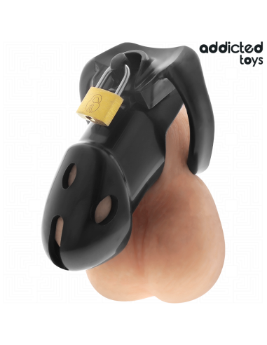 ADDICTED TOYS LOCKED - UNBROKEN DEN JAULA PARA PENE 9,8 CM Jaulas Pene BDSM