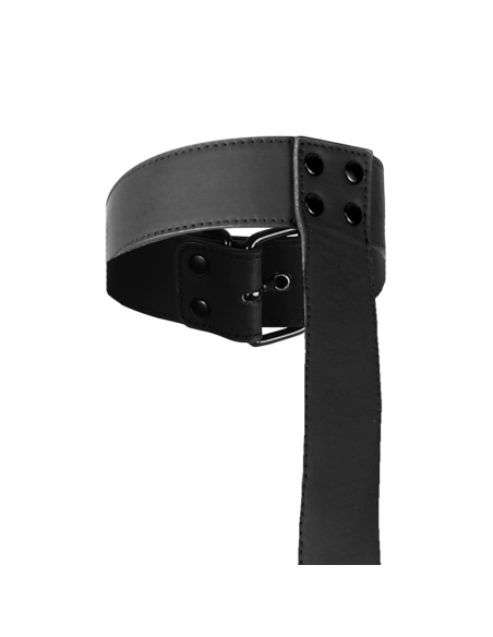 FETISH SUBMISSIVE BONDAGE - CONJUNTO DE SUJECIÓN PARA EL CUERPO DE CUELLO Y MUÑEQUERAS Arneses fijación