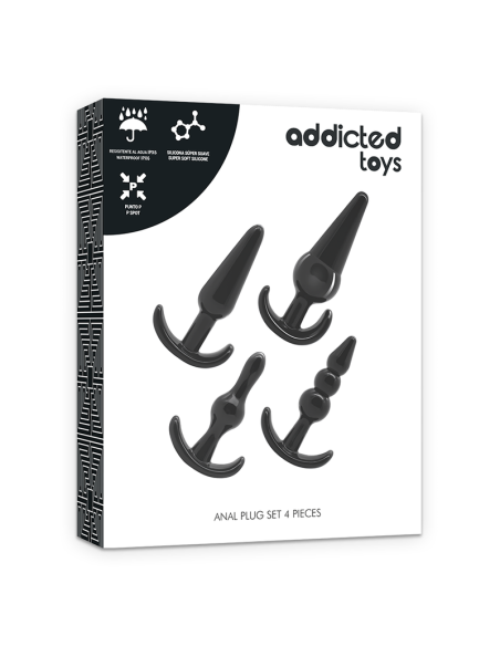 ADDICTED TOYS - SET 4 PLUGS ANALES Plugs Anales