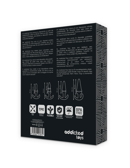 ADDICTED TOYS - SET 4 PLUGS ANALES Plugs Anales