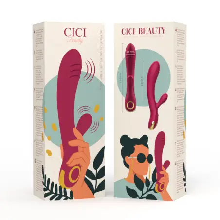 Premium Silicone Rabbit Vibrator - 10 Modos | Cici Beauty
