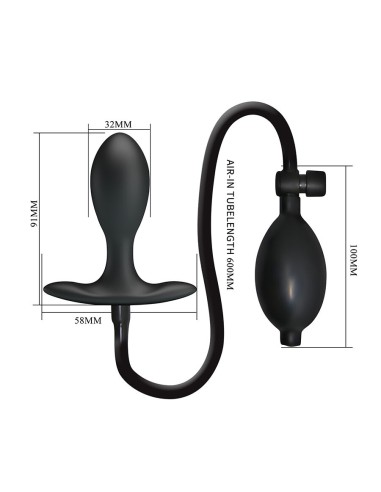 MR PLAY - PLUG ANAL INFLABLE AJUSTABLE Anal Inflable