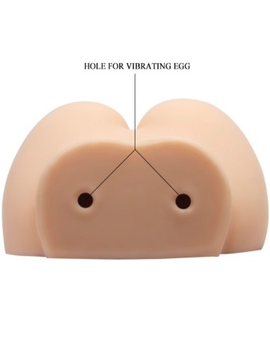 CRAZY BULL - VAGINA Y ANO REALÍSTICOS CON VIBRACIÓN POSICIÓN 6 Vaginas con vibración