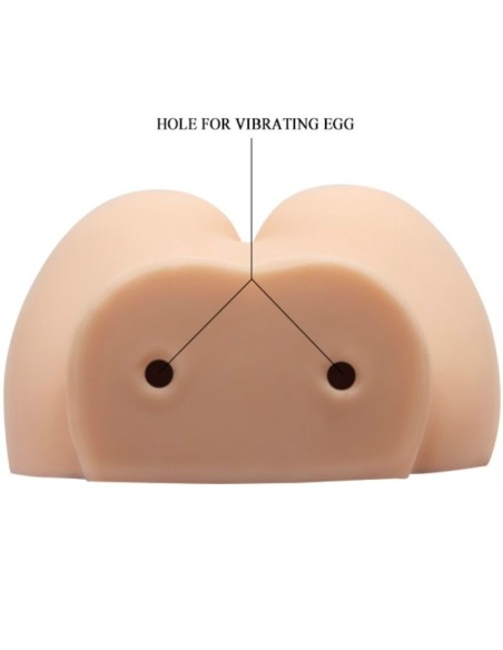 CRAZY BULL - VAGINA Y ANO REALÍSTICOS CON VIBRACIÓN POSICIÓN 6 Vaginas con vibración