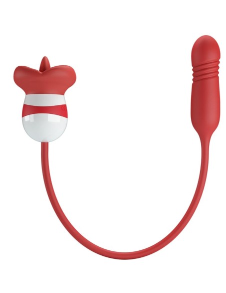 PRETTY LOVE - ASHLYNN MASTURBADOR BOCA ROJO Juguetes para Mujeres