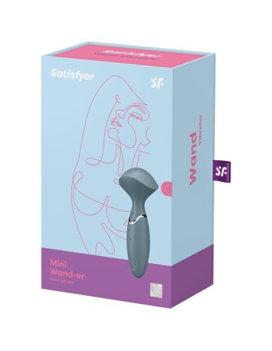 SATISFYER - MINI WOND-ER GRIS Para Clítoris