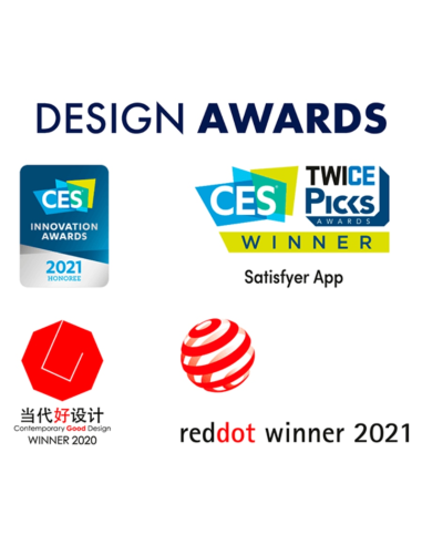 SATISFYER - DOUBLE FUN PARTNER VIBRADOR LILA Vibradores control remoto