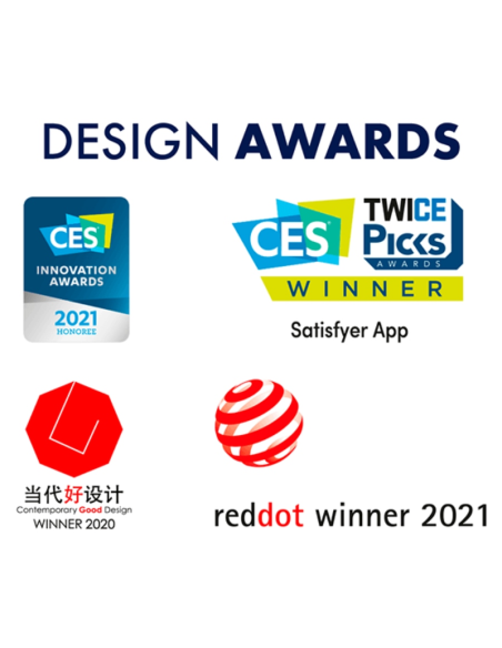 SATISFYER - DOUBLE FUN PARTNER VIBRADOR LILA Vibradores control remoto