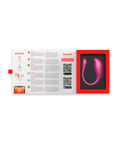 ONINDER - NAIROBI HUEVO VIBRADOR ROSA - APP GRATUITA Vibradores con APP