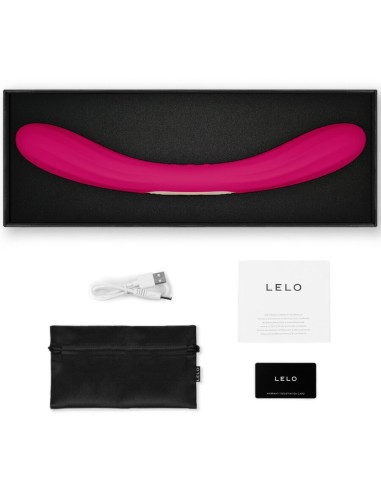 LELO - BOOMERANG VIBRADOR DE DOBLE EXTREMO CEREZA Vibrador Parejas U