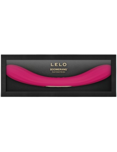 LELO - BOOMERANG VIBRADOR DE DOBLE EXTREMO CEREZA Vibrador Parejas U