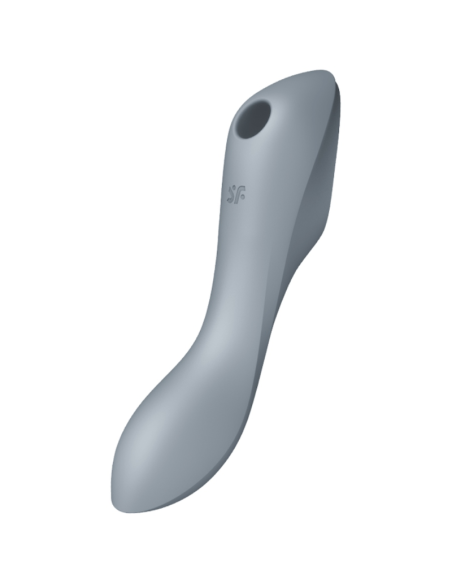 SATISFYER - CURVY TRINITY 3 ESTIMULADOR Y VIBRADOR GRIS Succionadores sin vibración