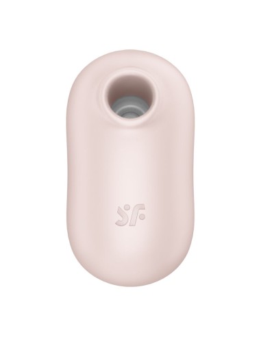 SATISFYER - PRO TO GO 2 ESTIMULADOR Y VIBRADOR DOBLE BEIGE Succionadores sin vibración