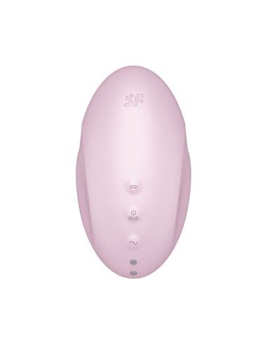 SATISFYER - VULVA LOVER 3 ESTIMULADOR Y VIBRADOR ROSA Succionadores sin vibración