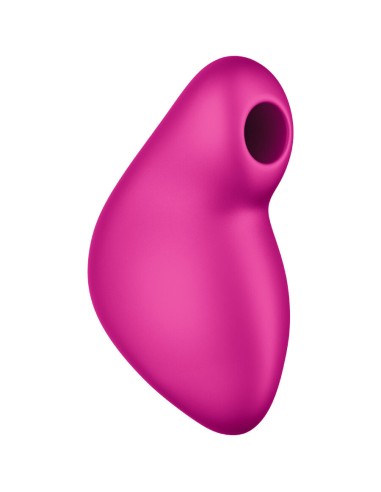FUN FACTORY - ALLURE DOBLE VIBRADOR AIR PULSE MAGENTA Succionadores con vibración