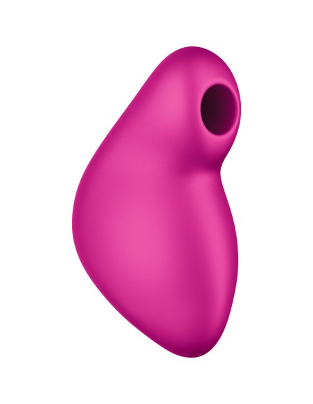 FUN FACTORY - ALLURE DOBLE VIBRADOR AIR PULSE MAGENTA Succionadores con vibración
