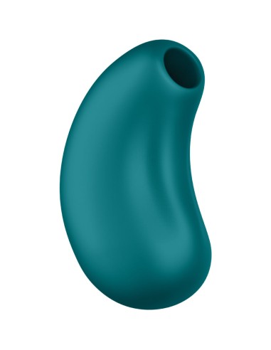 FUN FACTORY - CHERIE DOBLE VIBRADOR AIR PULSE VERDE Succionadores con vibración