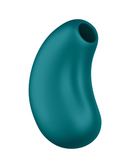 FUN FACTORY - CHERIE DOBLE VIBRADOR AIR PULSE VERDE Succionadores con vibración