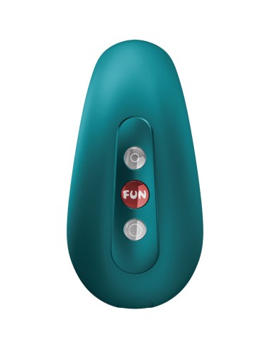 FUN FACTORY - CHERIE DOBLE VIBRADOR AIR PULSE VERDE Succionadores con vibración