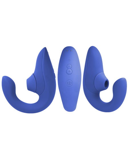 WOMANIZER - BLEND ESTIMULADOR VIBRADOR RABBIT AZUL Succionadores con vibración
