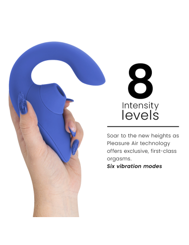 WOMANIZER - BLEND ESTIMULADOR VIBRADOR RABBIT AZUL Succionadores con vibración