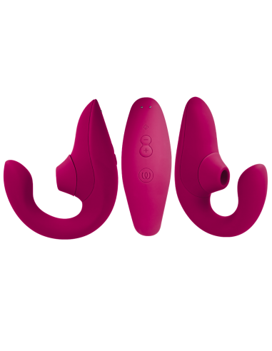 WOMANIZER - BLEND ESTIMULADOR VIBRADOR RABBIT FUCSIA Succionadores con vibración