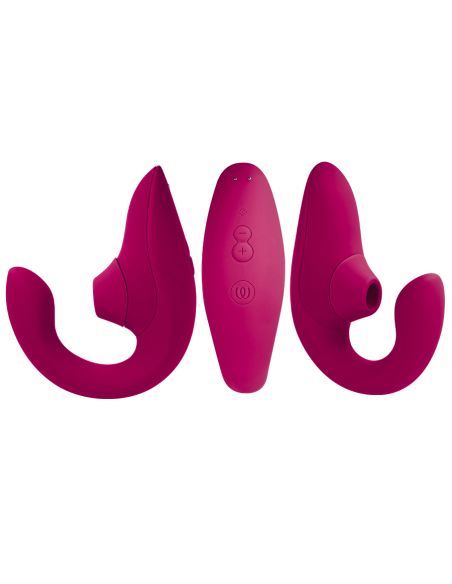 WOMANIZER - BLEND ESTIMULADOR VIBRADOR RABBIT FUCSIA Succionadores con vibración