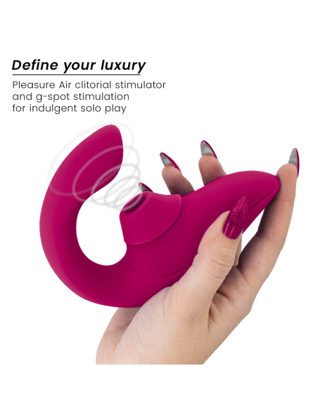 WOMANIZER - BLEND ESTIMULADOR VIBRADOR RABBIT FUCSIA Succionadores con vibración