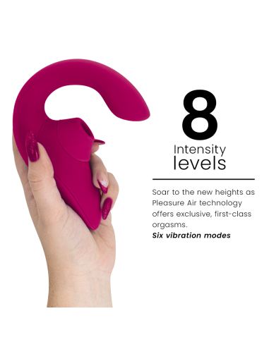 WOMANIZER - BLEND ESTIMULADOR VIBRADOR RABBIT FUCSIA Succionadores con vibración