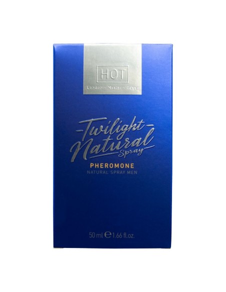 HOT - TWILIGHT SPRAY NATURAL CON FEROMONAS HOMBRE 50 ML Perfumes Feromonas Masculinas