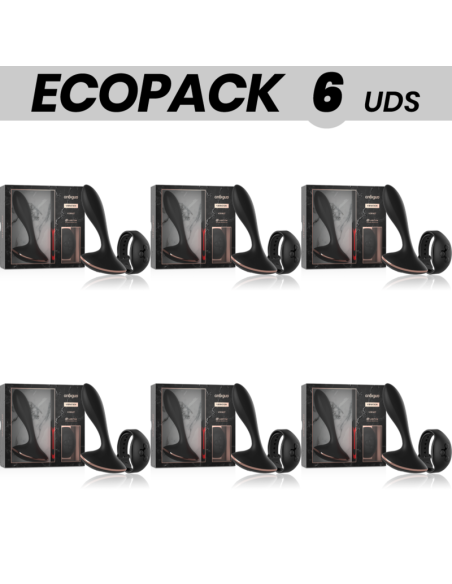 ECOPACK 6 UDS - ANBIGUO WATCHME CONTROL REMOTO VIBRADOR PLUG ANAL VERNET Vibradores control remoto
