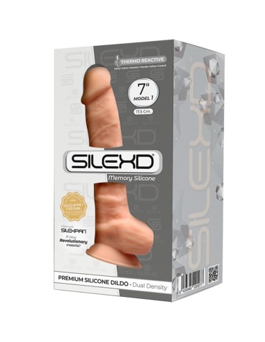 SILEXD - MODELO 1 PENE REALÍSTICO SILICONA PREMIUM SILEXPAN 17.5 CM Penes realísticos