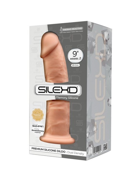 SILEXD - MODELO 2 PENE REALÍSTICO SILICONA PREMIUM SILEXPAN 23 CM Penes realísticos