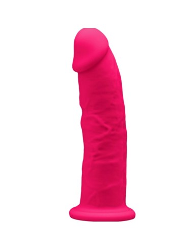 SILEXD - MODELO 2 PENE REALÍSTICO SILICONA PREMIUM SILEXPAN FUCSIA 15 CM Penes realísticos
