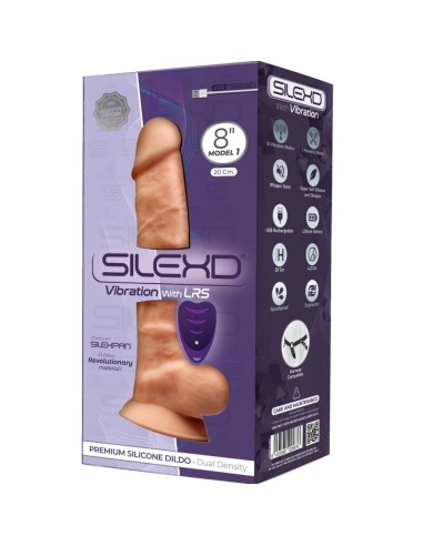 SILEXD - MODELO 1 PENE REALÍSTICO VIBRADOR SILICONA PREMIUM SILEXPAN CONTROL REMOTO 20 CM Penes realísticos