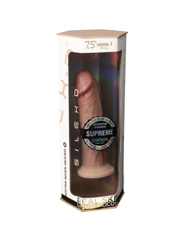 SILEXD - PENE REALÍSTICO MODELO 2 SILICONA PREMIUM TERMOREACTIVO 19 CM Penes realísticos