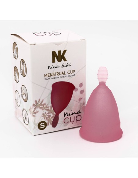 NINA KIKÍ - COPA MENSTRUAL TALLA S ROSA 6 + 1 GRATIS Copas vaginales