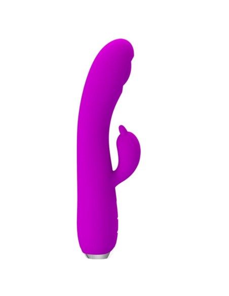 PRETTY LOVE - REGINA VIBRADOR-SUCCIONADOR RECARGABLE MORADO Vibradores Rabbit