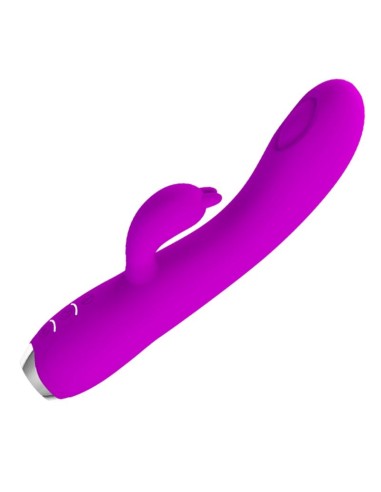 PRETTY LOVE - REGINA VIBRADOR-SUCCIONADOR RECARGABLE MORADO Vibradores Rabbit