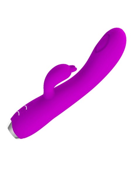 PRETTY LOVE - REGINA VIBRADOR-SUCCIONADOR RECARGABLE MORADO Vibradores Rabbit