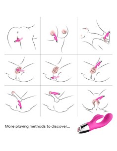 ARMONY - VIBRADOR RABBIT FUCSIA 2