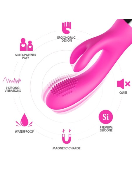 ARMONY - VIBRADOR RABBIT FUCSIA Vibradores Rabbit